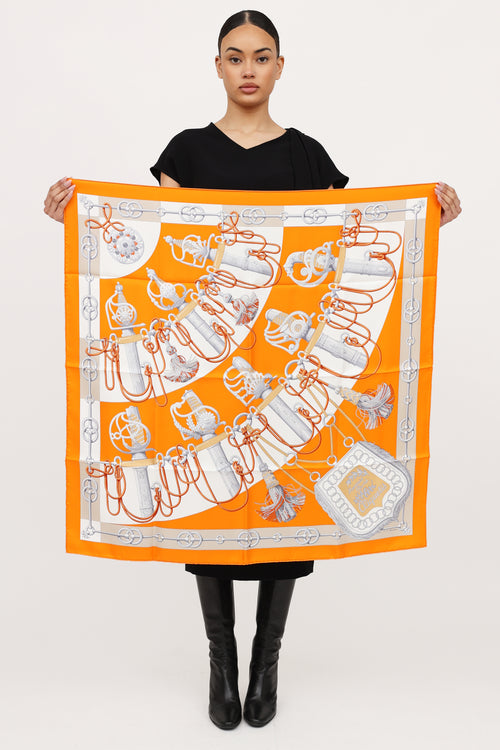 Hermès Cliquetis Silk Scarf