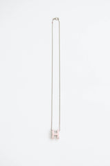 Hermes Palladium Pop H Necklace