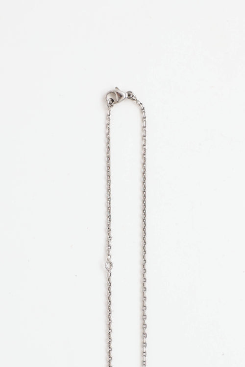 Hermès Palladium Enamel Eileen Necklace