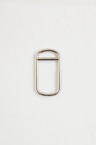 Hermès Palladium Key Ring