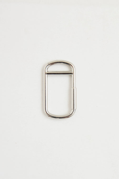 Hermès Palladium Key Ring