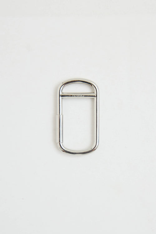 Hermès Palladium Key Ring