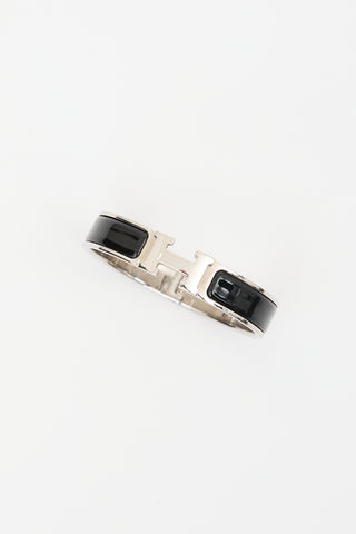 Hermès Palladium Clic Clac H Bracelet