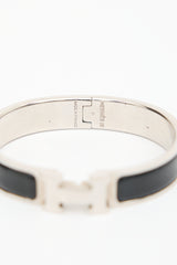 Hermès Palladium Clic Clac H Bracelet