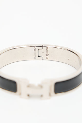 Hermès Palladium Clic Clac H Bracelet