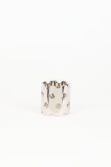 Hermès Palladium Perfore Scarf Ring