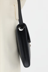 Hermès 2018 Noir Epsom Clic 16 Wallet On Strap Bag