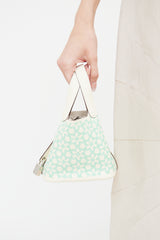 Hermès 2023 Nata & Vert Swift Lucky Daisy Micro Picotin Bag
