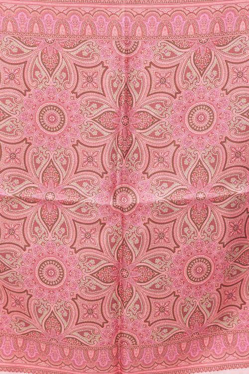 Hermès Pink Cachemire Ancien 45 Scarf