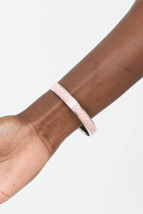 Hermès Zig Zag Enamel Bangle