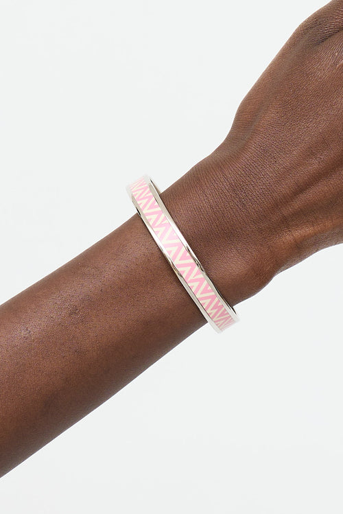 Hermès Zig Zag Enamel Bangle