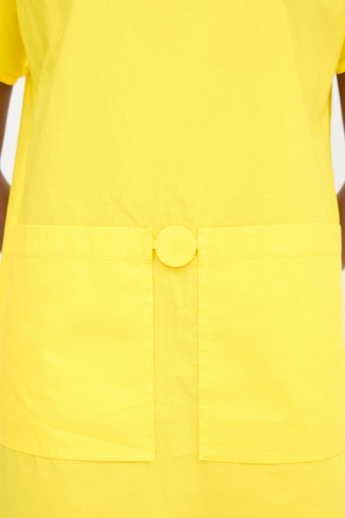 Hermès Poplin Patch Pocket Dress