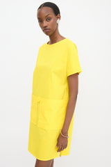 Hermès Poplin Patch Pocket Dress