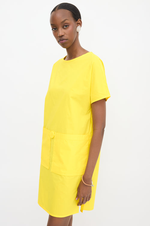 Hermès Poplin Patch Pocket Dress