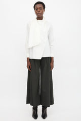 Hermès Poplin Sash Blouse