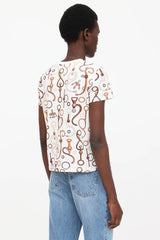 Hermès Printed Crewneck T-Shirt