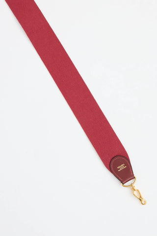 Hermès Webbed Canvas Strap