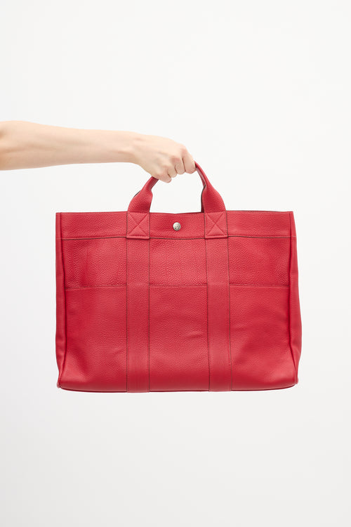 Hermès 2018 Rouge Togo Fourre Tout MM
 Tote Bag