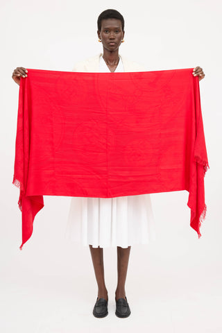 Hermès Cashmere New Libris Stole