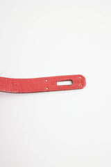 Hermès 2007 Rouge Garance Chévre Kelly 32 Bag