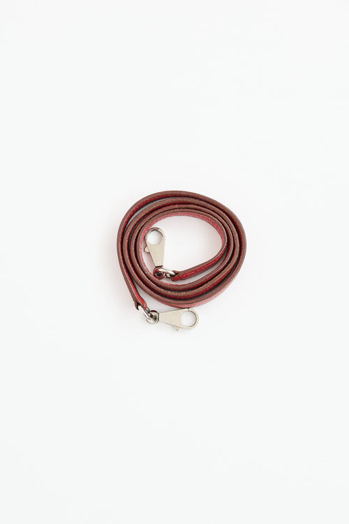 Hermès 2007 Rouge Garance Chévre Kelly 32 Bag
