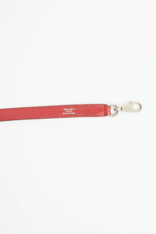 Hermès 2007 Rouge Garance Chévre Kelly 32 Bag