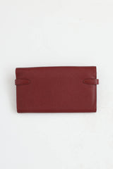 Hermès 2023 Chevre Mysore Kelly Wallet