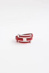 Hermès Leather Pousse Pousse Bracelet