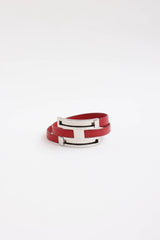 Hermès Leather Pousse Pousse Bracelet