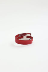 Hermès Leather Pousse Pousse Bracelet