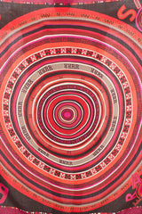 Hermes Red & Multicolour Tohu Bohu Scarf