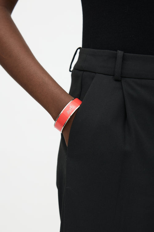 Hermès Enamel Calèche Bangle