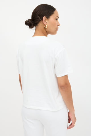 Hermès Ribbon Embroidered T-Shirt