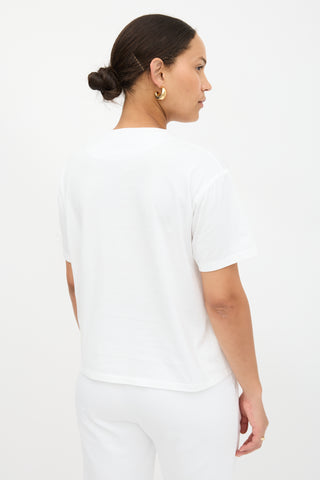 Hermès Ribbon Embroidered T-Shirt