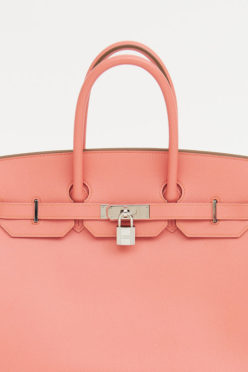 Hermès Rose Jaipur Epsom Birkin 35 Bag