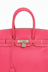 Hermes Rose Tyrian Birking 35 Bag