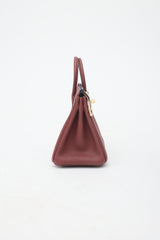 Hermès 2025 Rouge H Togo Birkin 25 Bag