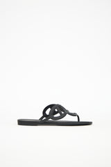 Hermès Rubber Egerie Sandal