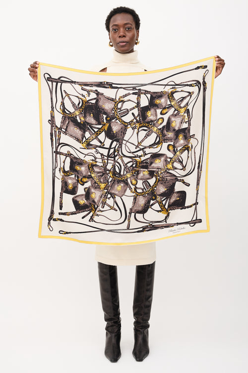 Hermès Silk Brides Rebelles 90 Scarf