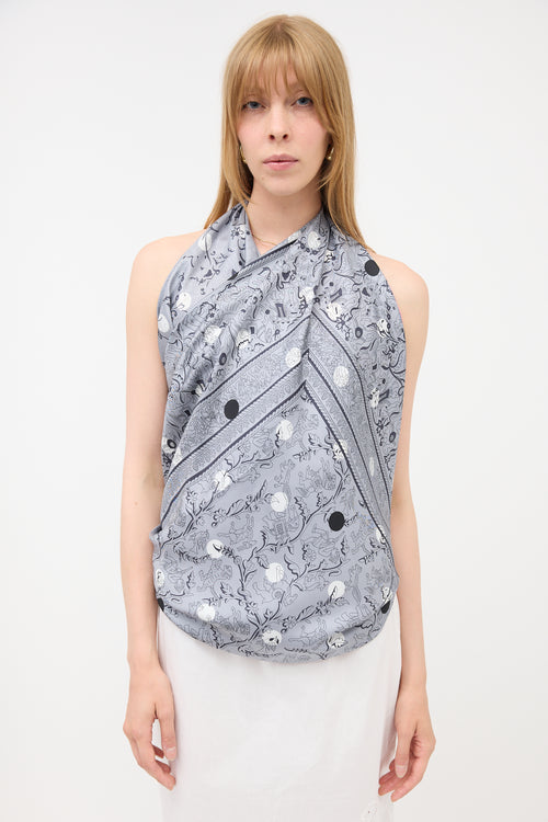 Hermès Silk Chasse En Inde 140 Scarf