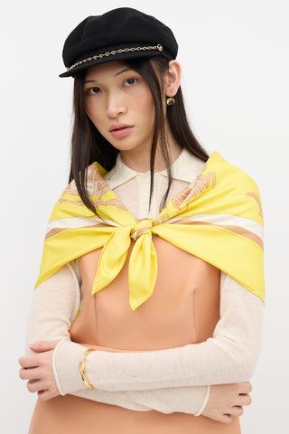 Hermès Silk Ex Libris 90 Scarf