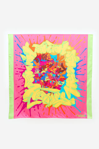 Hermès Silk Graff Hermès 90 Scarf