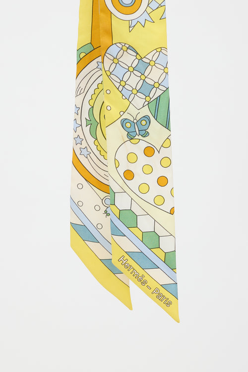 Hermès Silk Les Murmures De La Forêt Twilly
