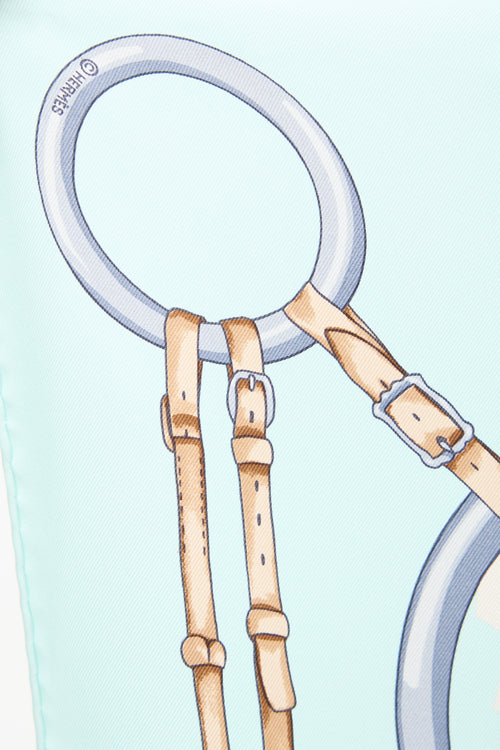 Hermès Silk Les Parisiens 90 Scarf