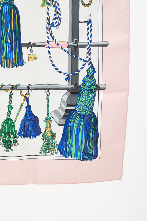 Hermès Silk Passementerie 90 Scarf