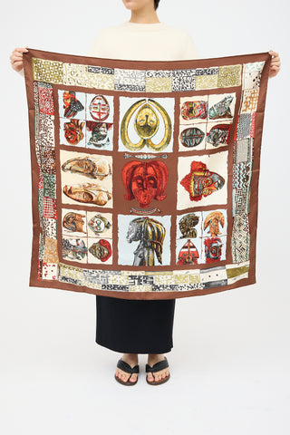 Hermès Silk Persona 90 Scarf