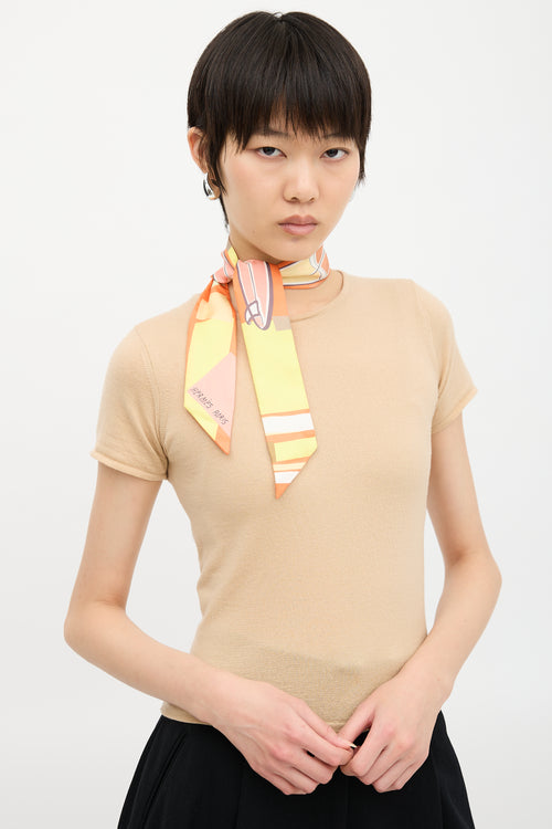 Hermès Silk Sea Surf and Fun Twilly