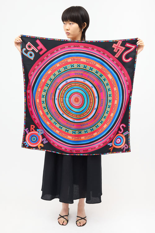 Hermès Silk Tohu Bohu 90 Scarf