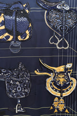 Hermès Silk Tous en Selle 90 Scarf