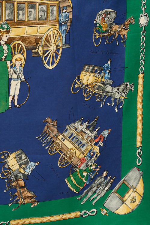 Hermès Omnibus & Voitures De Place 90 Scarf